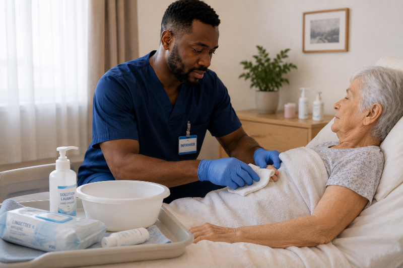 soins d'hygiène à domicile